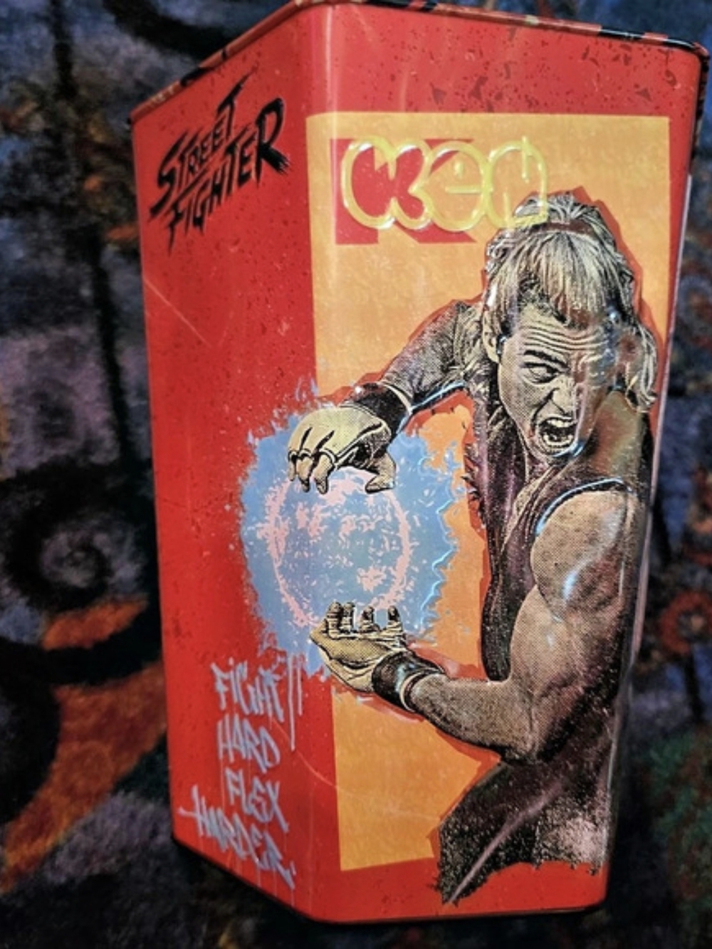 Capcom Street Fighter Popcorn Tin Bucket